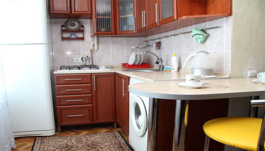 Retro Twist Apartment is a 3 rooms apartment for rent in Chisinau, Moldova